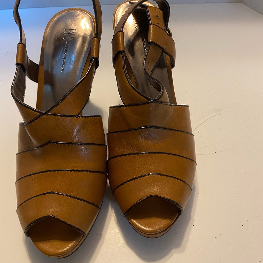 INC. International concepts sling back pumps